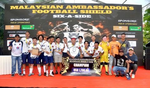 Dramatic finale to Malaysian Ambassador’s Football Shield (VIDEO)